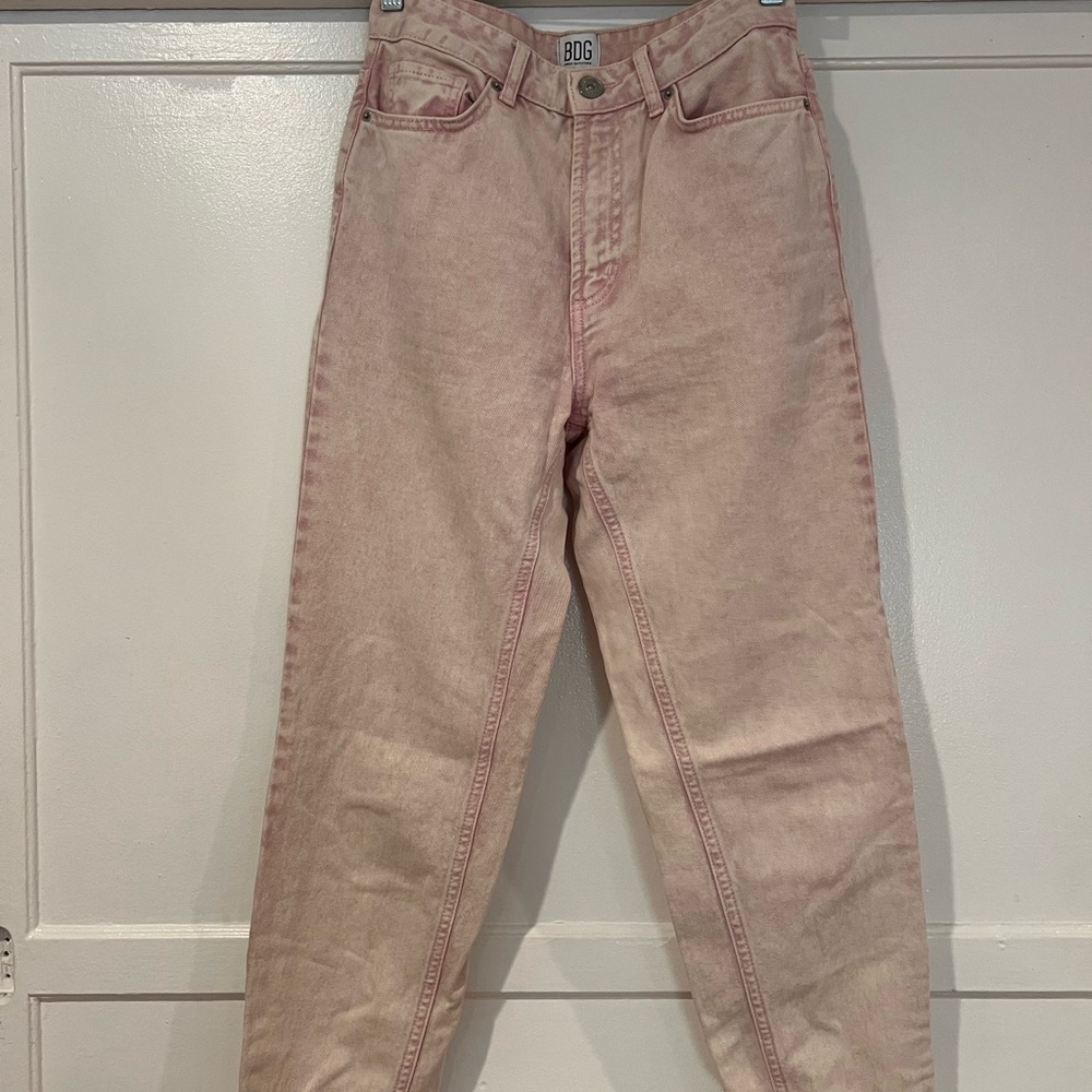 BDG Women's Pink Jeans